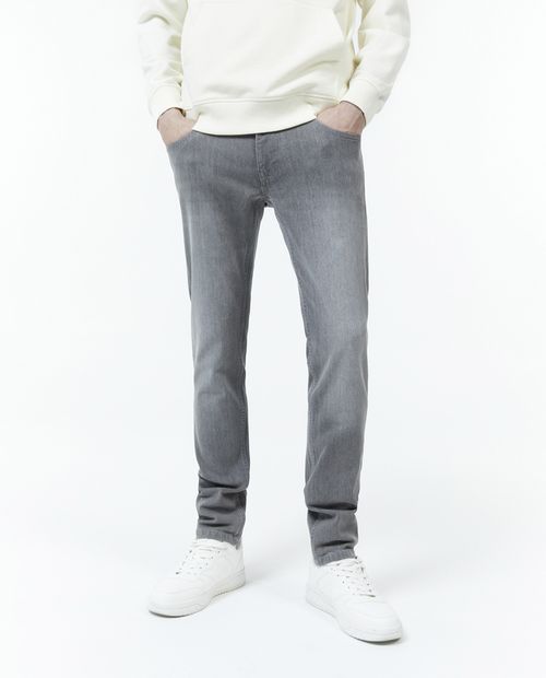Sfera Jeans slim fit gris lavado para hombre