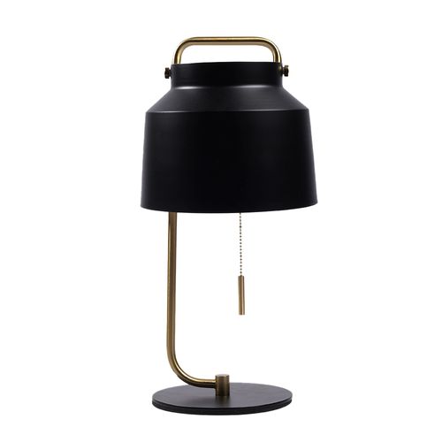 Lámpara negra para mesa 53 cm