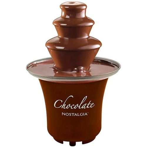 Fuente de fondue de chocolate de 3 niveles de 0,5 libras