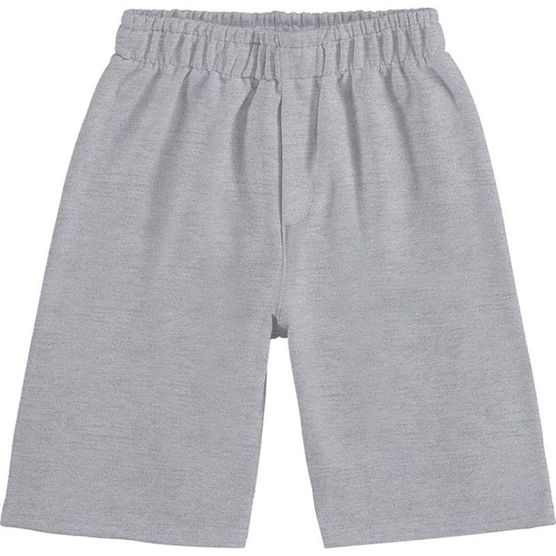 Short gris solido para nino