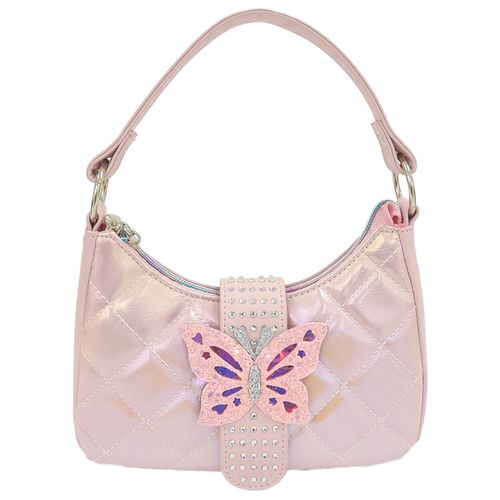 Cartera rosada sólido para niña