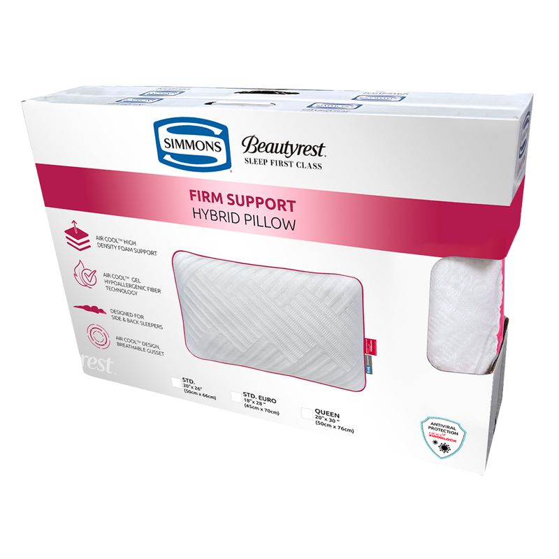 Almohada memory foam extra firme con tecnología air cool Siman