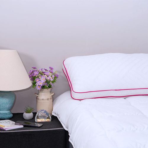 Almohada memory foam extra firme con tecnología air cool