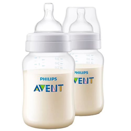 Set de 2 pachas Avent Anti-Cólico 9 oz