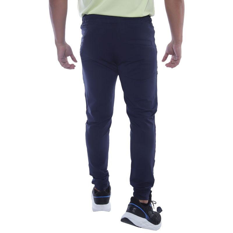 Pants deportivo reflectivo navy para hombre