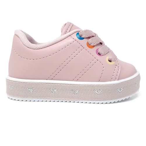 Zapato deportivo casual Orange rosado para niña bebé