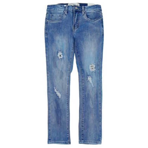 Jeans azul lavado para niño