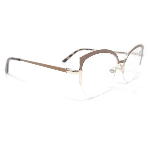 Lente de prescripción Magflex cat eye metal mujer +1.00