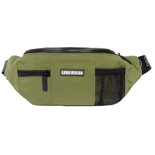 Cangurera verde con bolsillos para niño