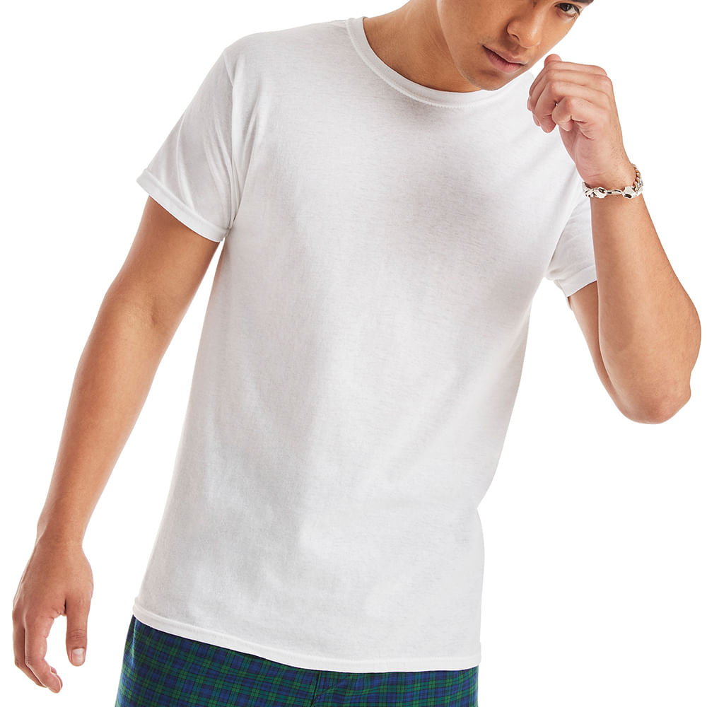 Pack De 3 Camisetas Interiores Tipo Tank Top Gildan Para Hombre Talla XL - Algodón 100%, Acanaladas, Blancas