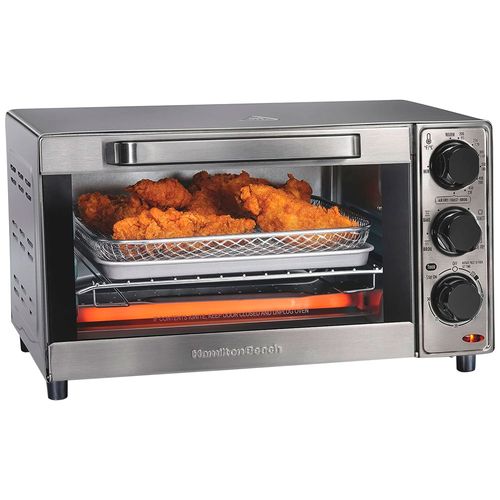 Horno tostador Sure-Crisp Air Fryer, capacidad para 4 rebanadas, acero inoxidable
