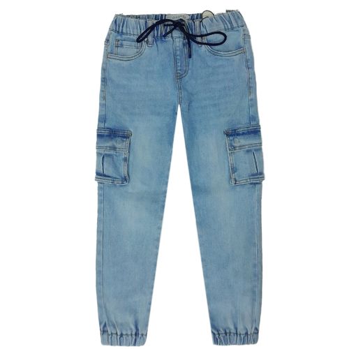 Jeans celeste lavado para niño