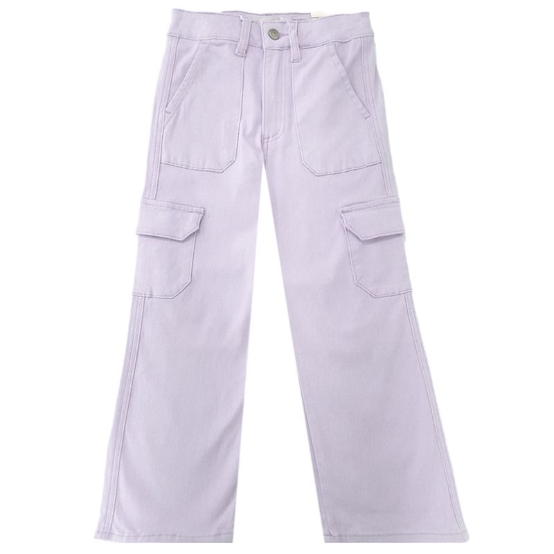 Jeans-morado-solido-para-niña