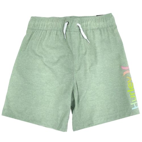 Calzoneta verde con estampado para niño