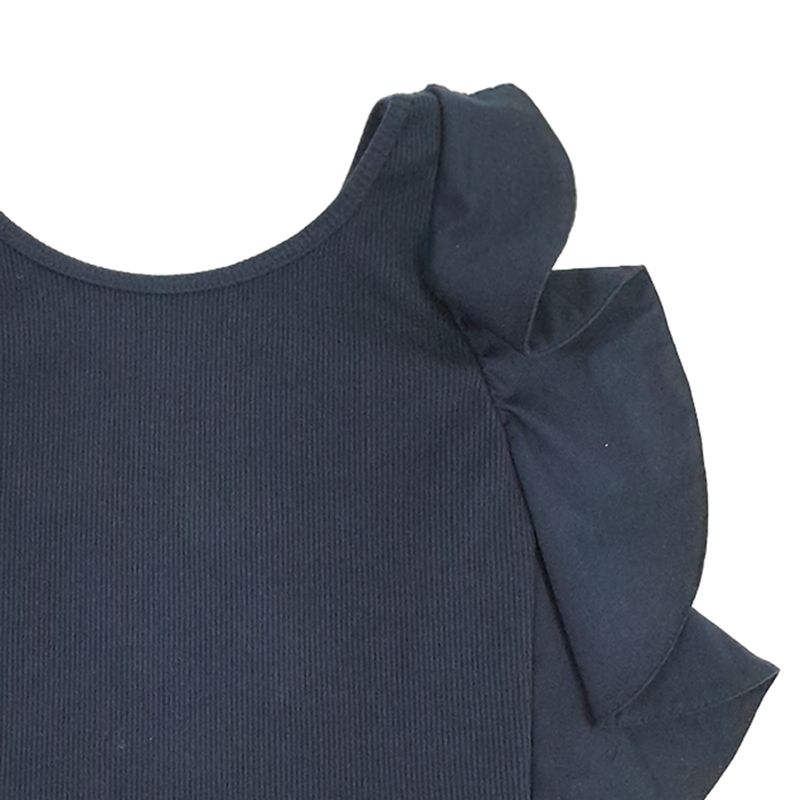 Blusa-negra-solido-para-niña