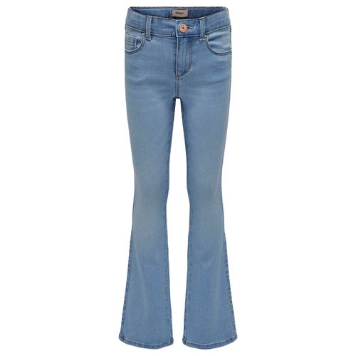 Jeans azul lavado para niña