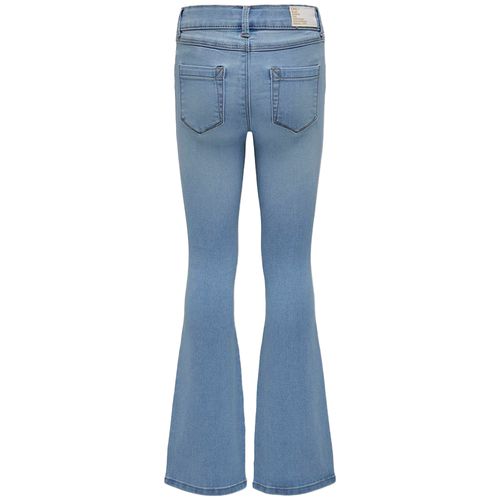 Jeans azul lavado para niña