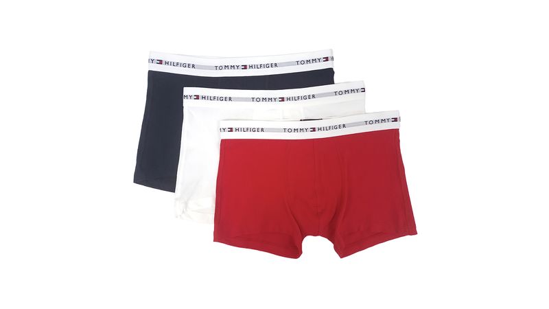 Pack de boxers Tommy Hilfiger trunk multicolor para hombre