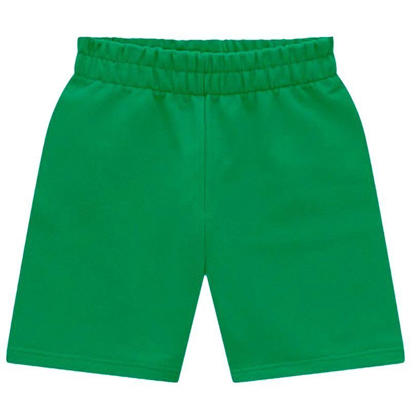 Short-verde-solido-para-niño