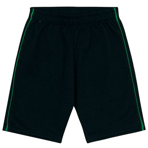 Short negro sólido para niño