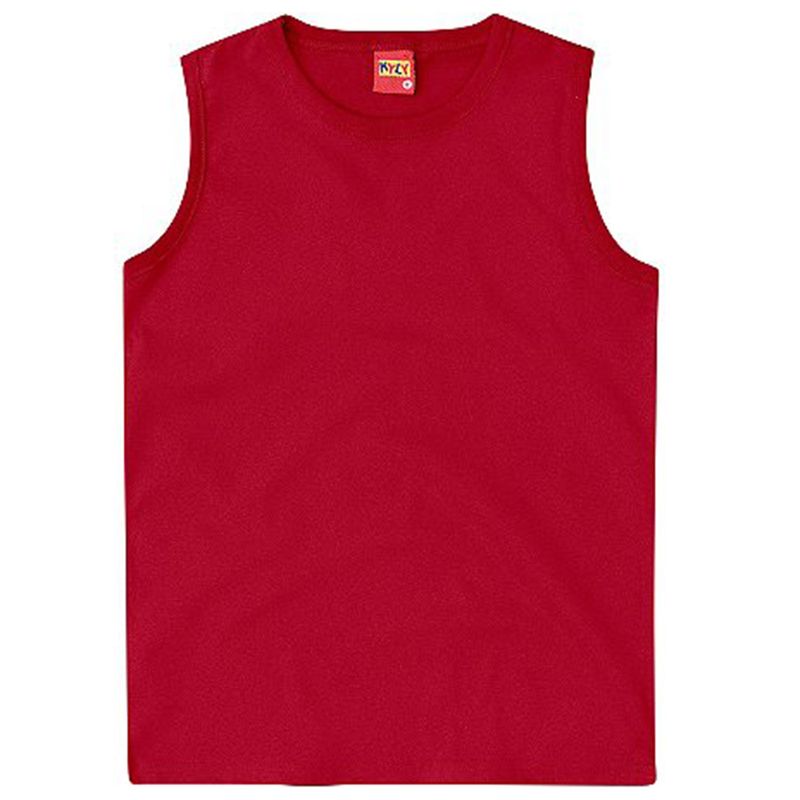 Camiseta-roja-solido-para-niño