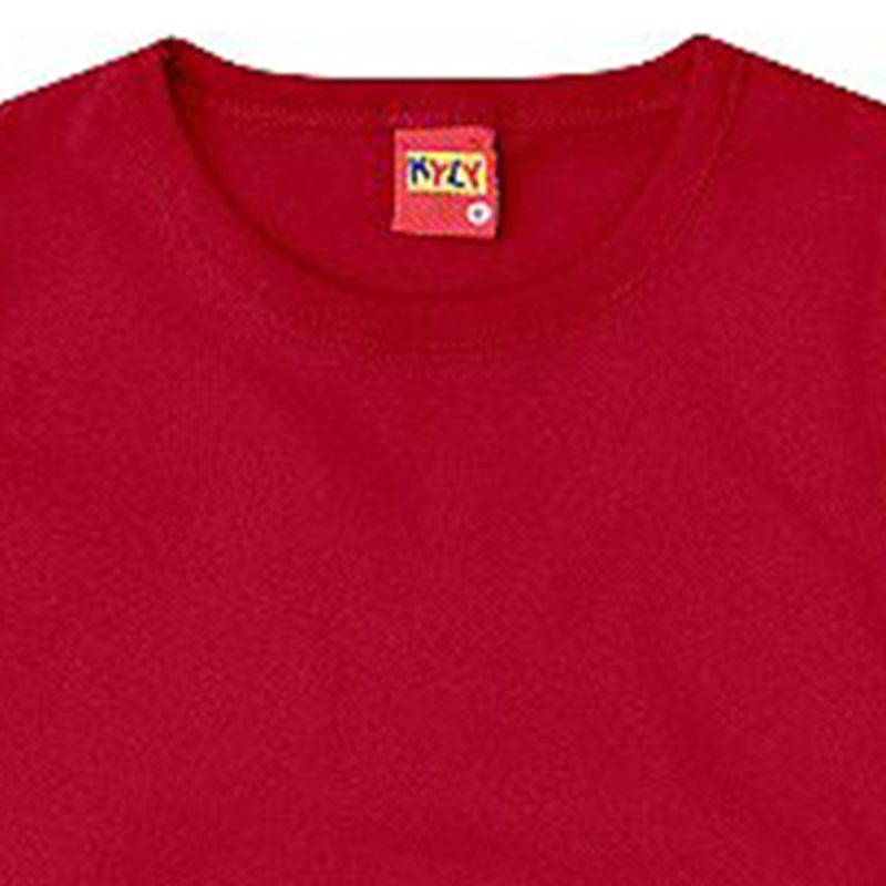 Camiseta-roja-solido-para-niño