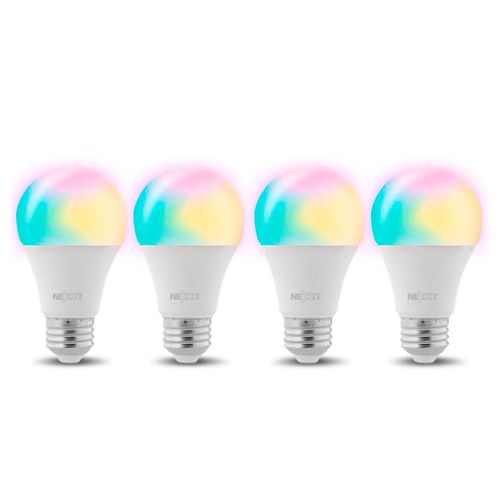Pack de 4 bombillas LED smart  RGB