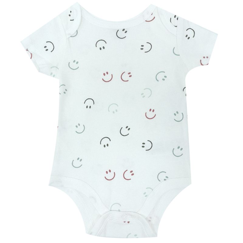 Conjunto-de-4-piezas-bicolor-con-estampado-de-emoji-para-bebe-niño