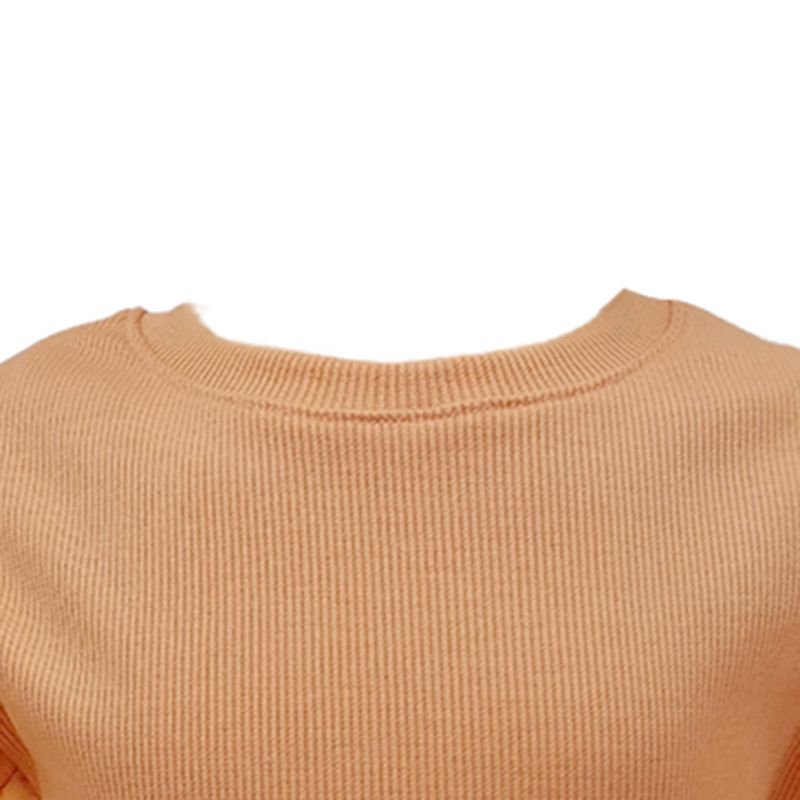 Blusa-anaranjada-solido-para-niña