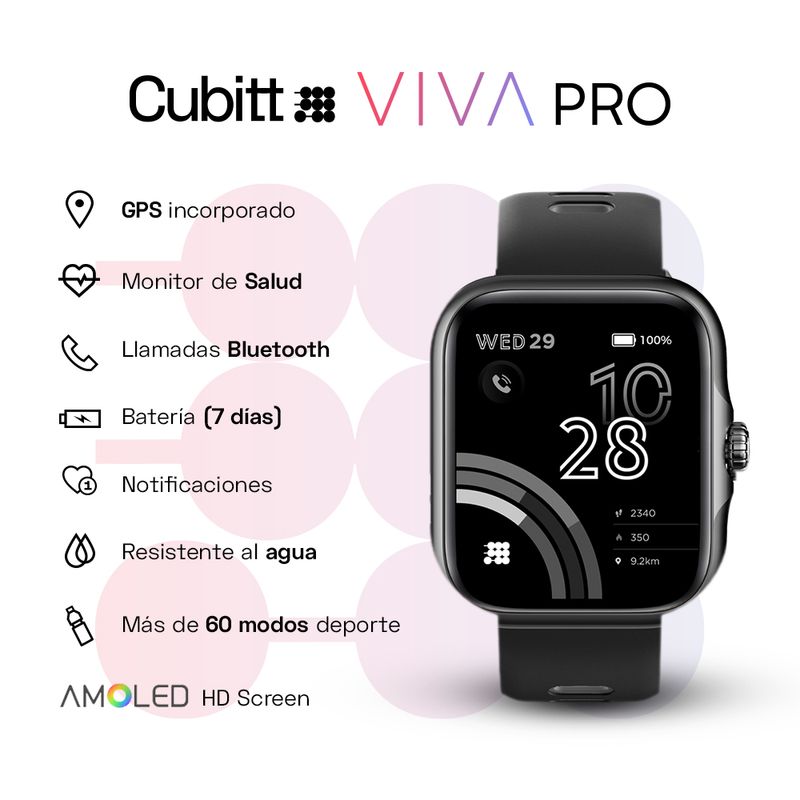 Smartwatch Cubitt CT-VIVA PRO unisex Siman Nicaragua - Main Image