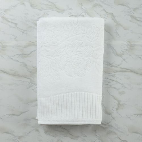 Toalla grace con detalle floral