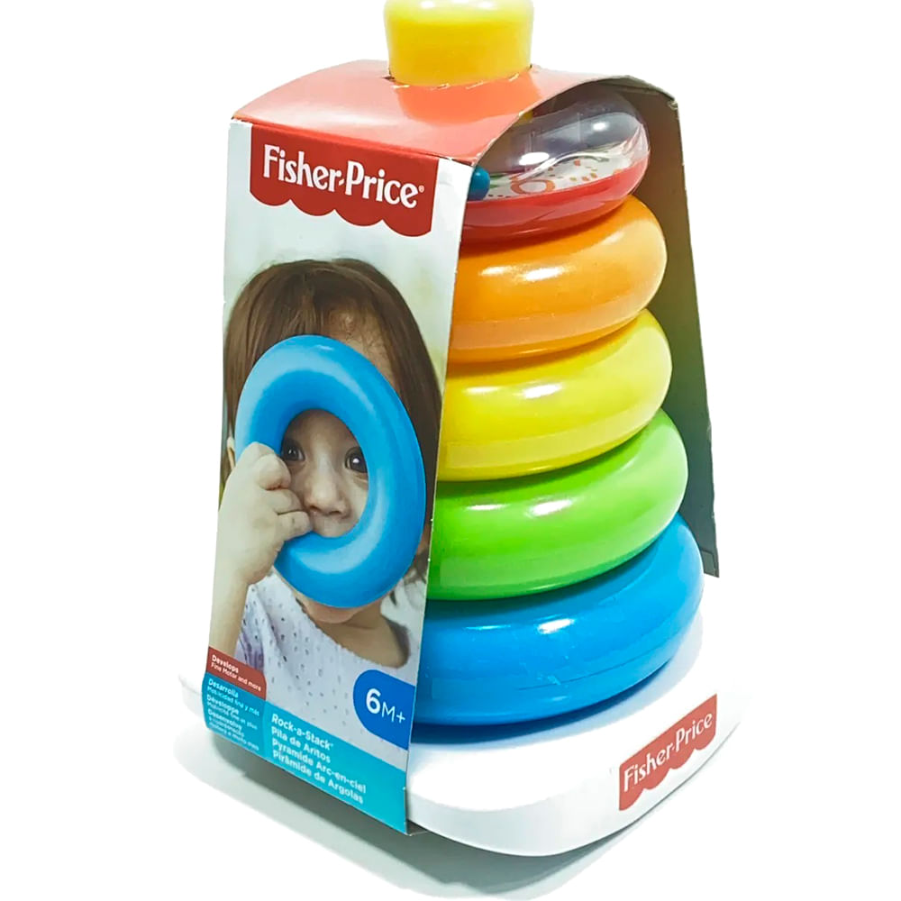 Fisher-price 5 anillos apilables - Siman El Salvador