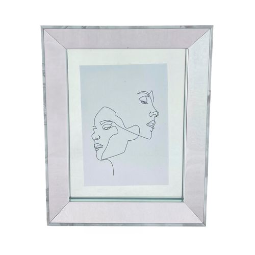 Portarretrato plateado 16.3x20.1x3.8 cm