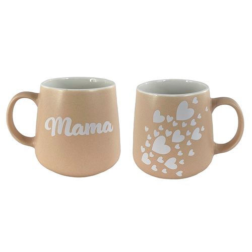 Taza rosa para mamá 8x8x9 cm
