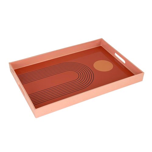 Bandeja decorativa 45x30.5x4 cm