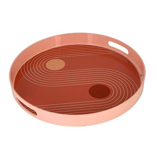 Bandeja decorativa 34.8x34.8x4 cm