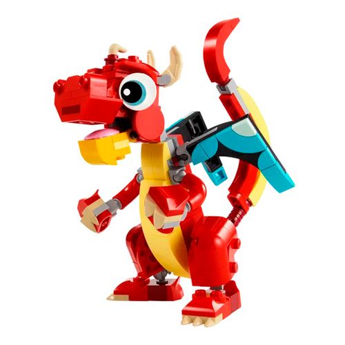 Lego Creator 3 En 1 - Dragón Rojo