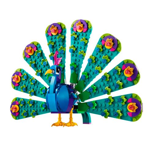 Lego Creator 3 En 1 - Pavo Real Exótico