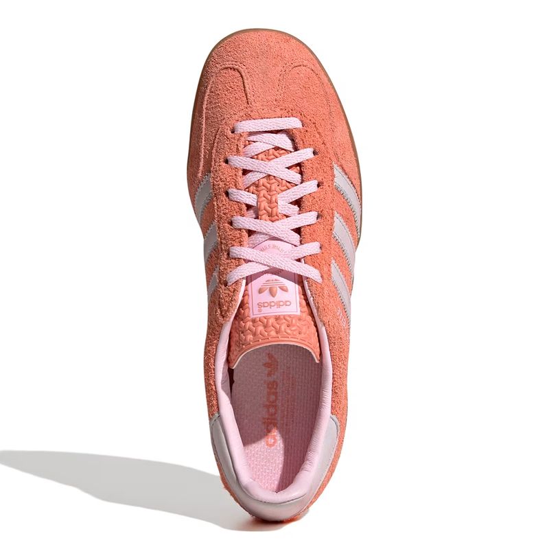 Zapato Adidas Originals Gazelle indoor casual rosado para mujer