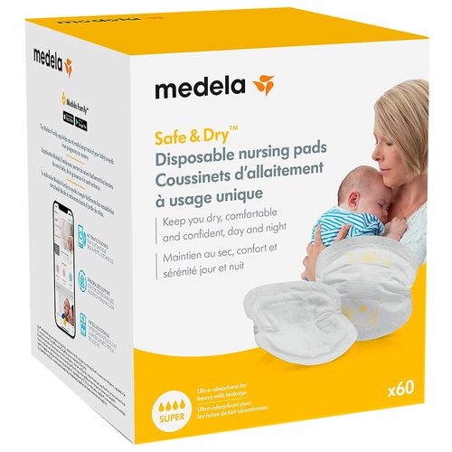 Protectores absorbentes para pecho caja de 60 unidades