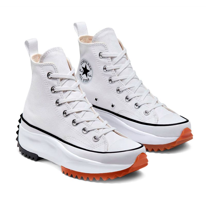 Zapato deportivo casual Converse run star hike color blanco para dama Siman Guatemala
