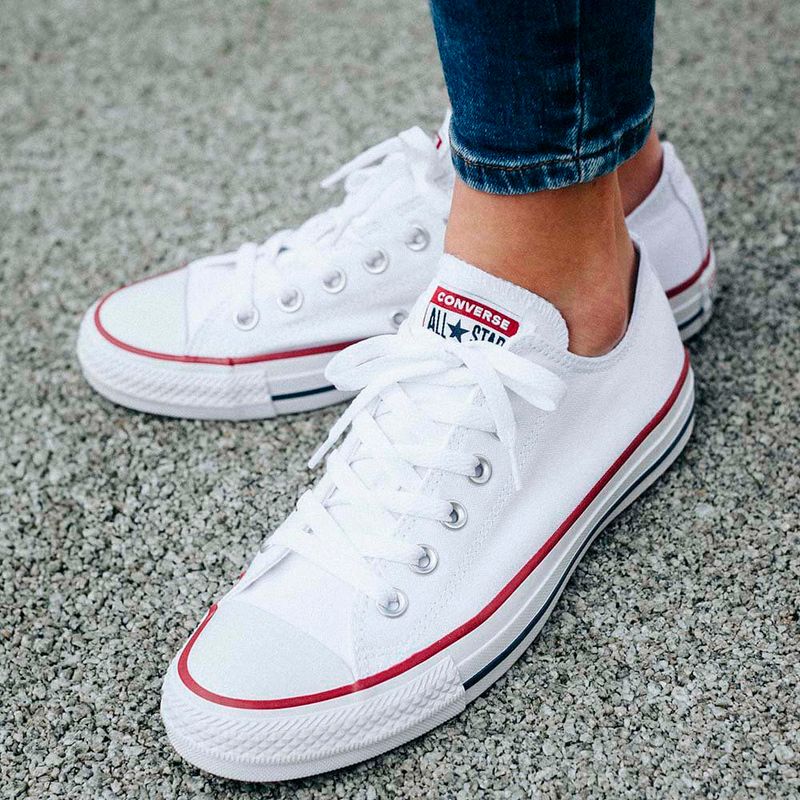 Zapatillas deportivas casual converse blancas para mujer