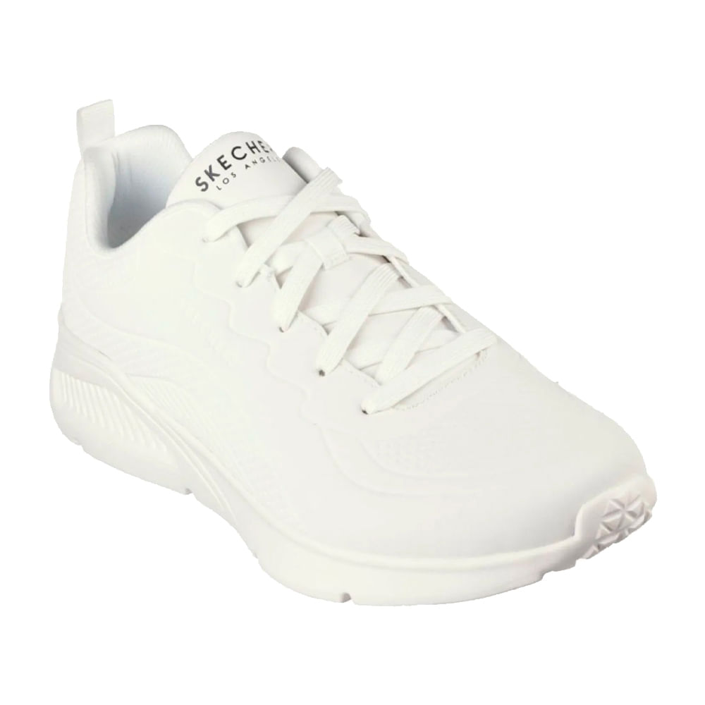 Skechers blancos hombre deals