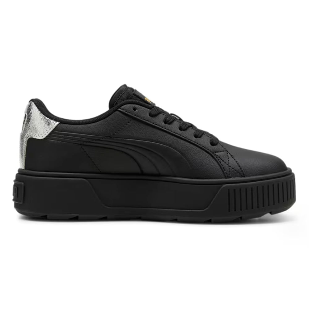 Zapato deportivo casual Puma Karmen negro para mujer