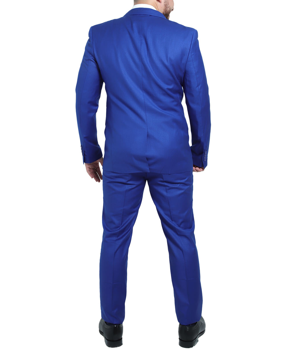 traje azul royal hombre