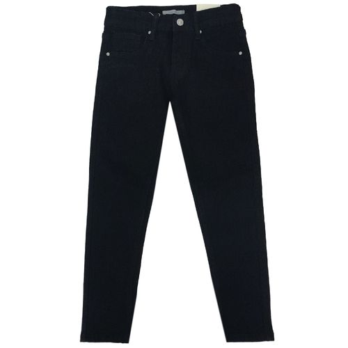 Jeans negro sólido para niño