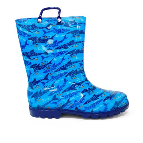 Bota para lluvia Josmo tiburones azul para niño
