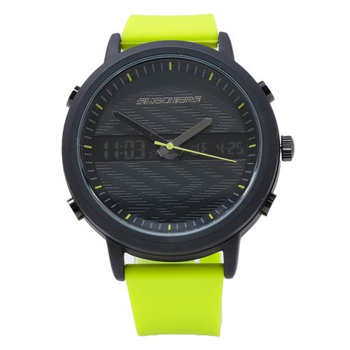 Reloj Skechers análogo digital resina verde neón para hombre