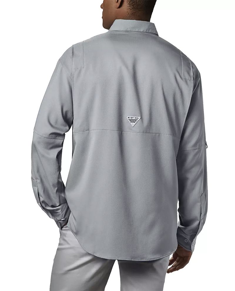Chemise Columbia PFG Tamiami II Homme – Noire, Taille XL, Manches Courtes, Omni-Shade