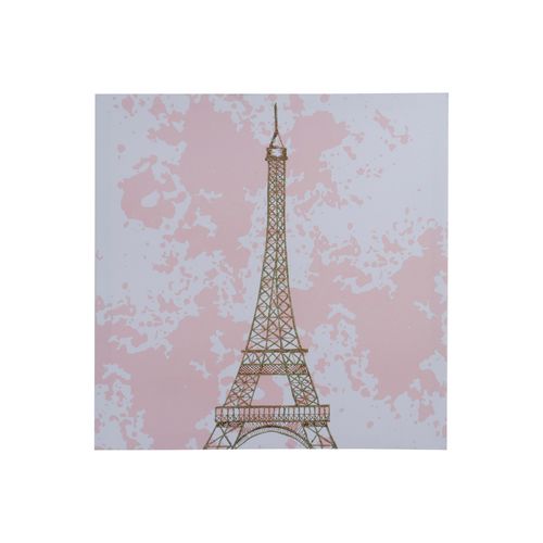 Cuadro decorativo torre Eiffel 40x100x2.5 cm